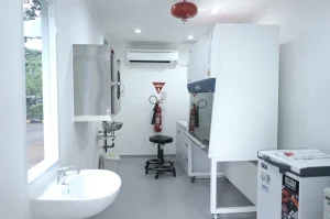 Laboratorium Sains Kontainer Ruang Riset di Area Terpencil