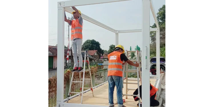 Rangka Kontainer untuk Bangunan