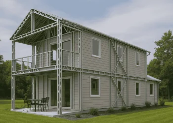 Steel Frame Home Designs Hunian Modern di Tengah Alam