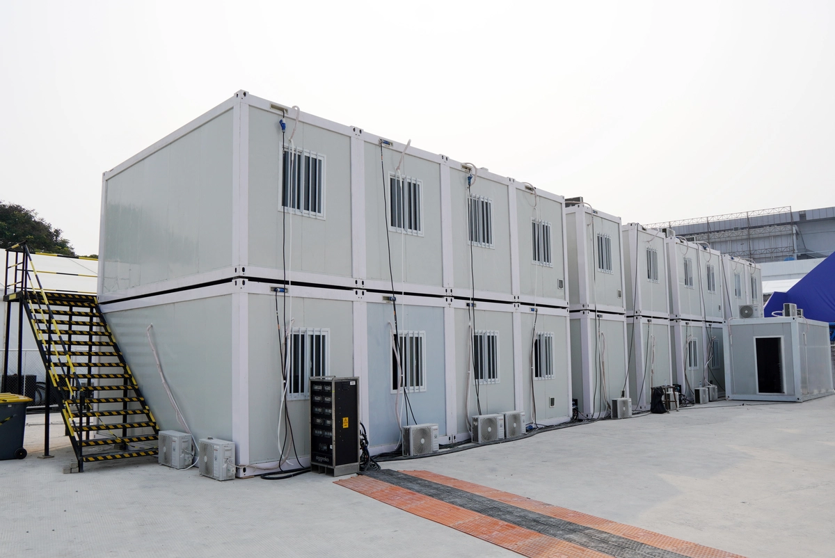 Bangunan Modular Tradecorp di Ajang Formula E Jakarta