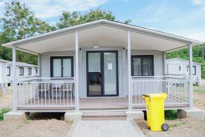 bangunan modular, konstruksi modular, rumah modular, modhouse