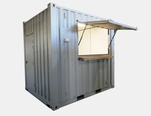 Loket Modular, loket portable container, loket container, ticket booth container, ticket portable container, ticket booth