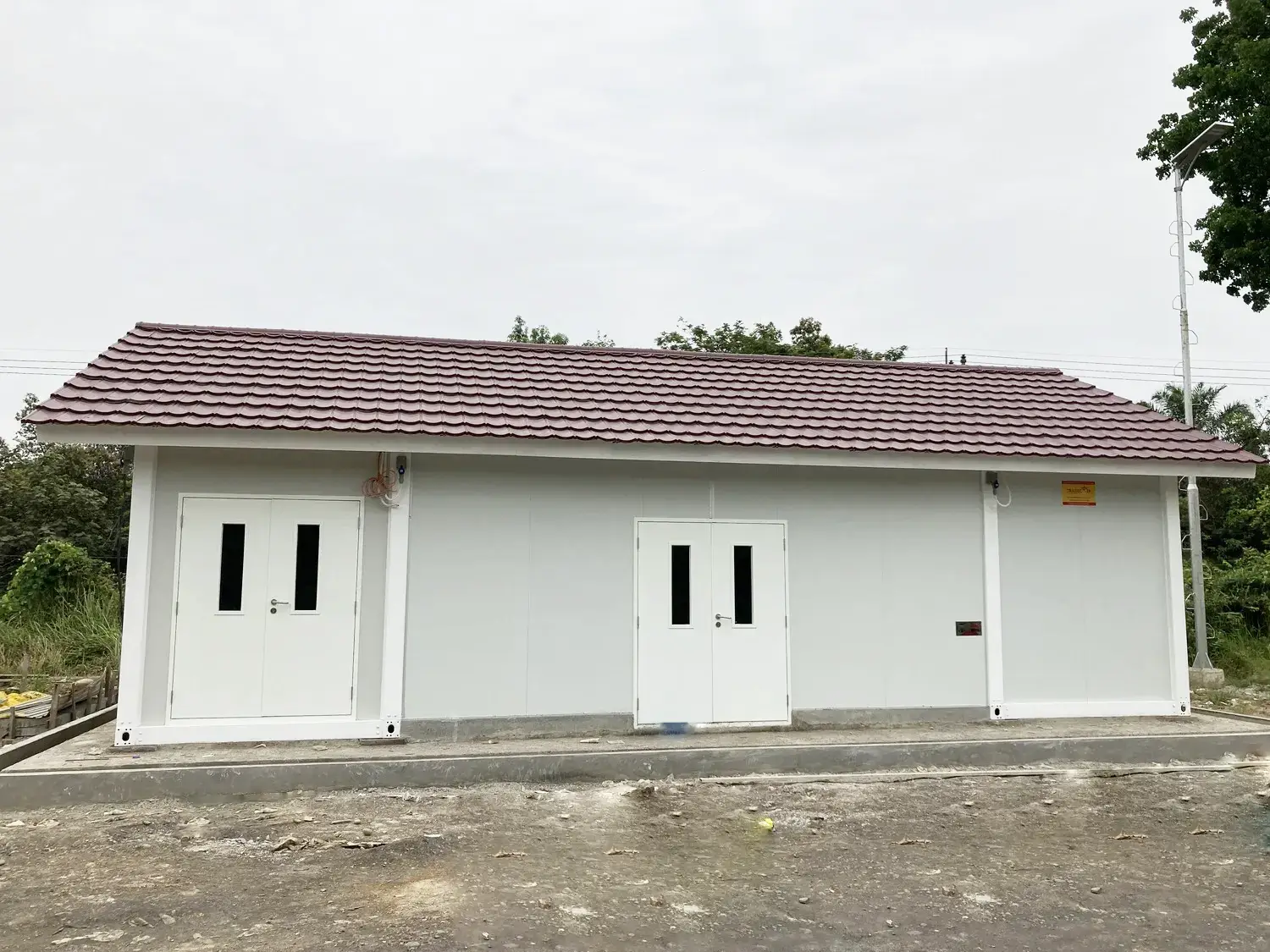 Donga Bangunan Modular Klinik