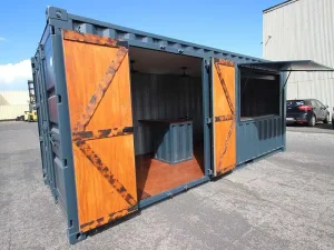 booth tempat jualan, booth container, container booth, container jualan, Booth Tempat Jualan untuk Usaha UMKM 