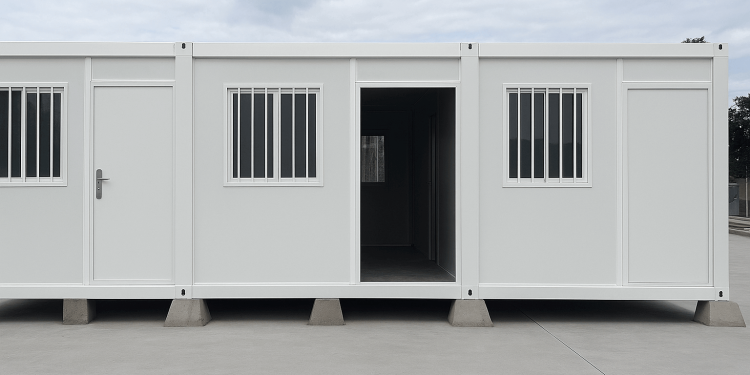 Folding Container Bangunan Modular Lipat Mudah Dipindahkan