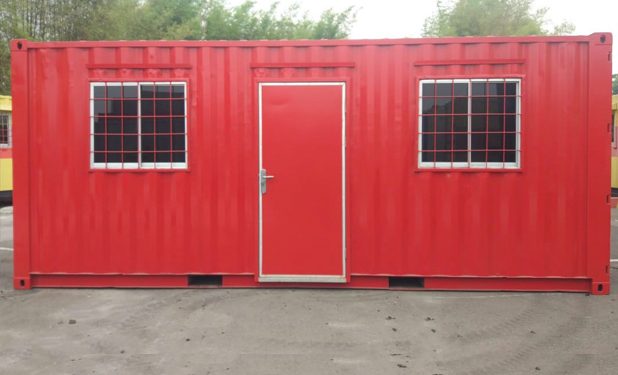Office Container with Toilet Ukuran 20 Feet dan 40 Feet 1 container bekas jakarta, office container, site office, container bekas jakarta