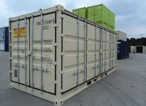open side container, open side 20 feet