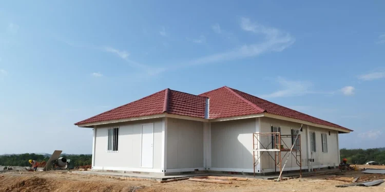 Bangunan Dapur Makan Bergizi Gratis dari Modular 1