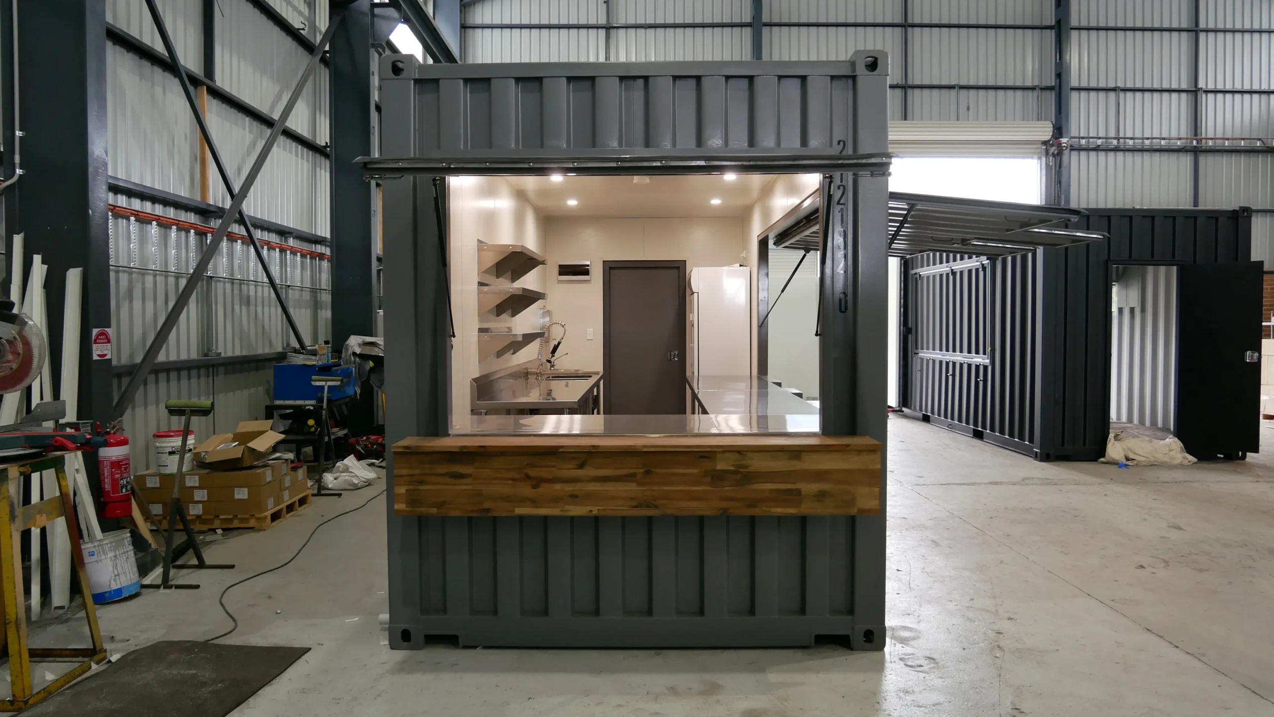 Custom Cafe with Display Cabinets 3