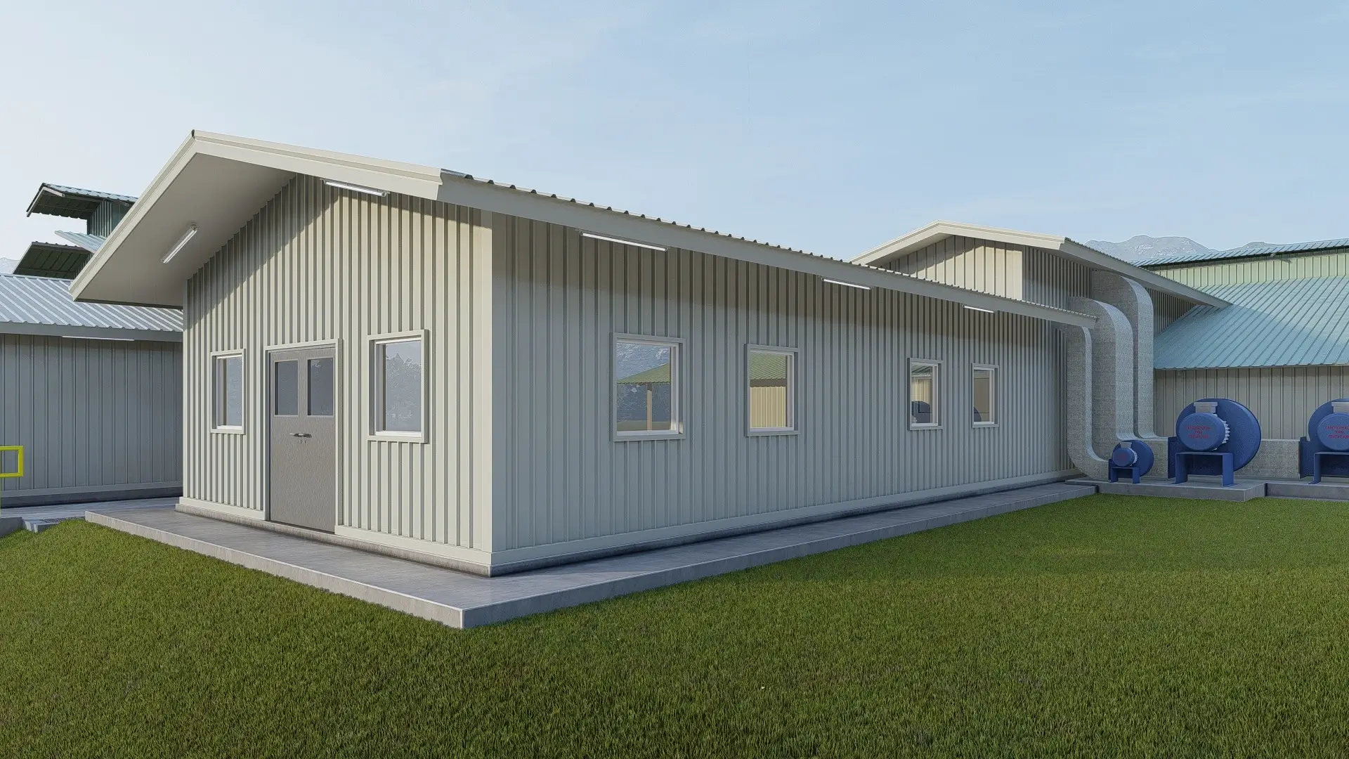 Bangun Dapur Catering Skala Besar dari Rangka Baja 2 Dapur Catering 1