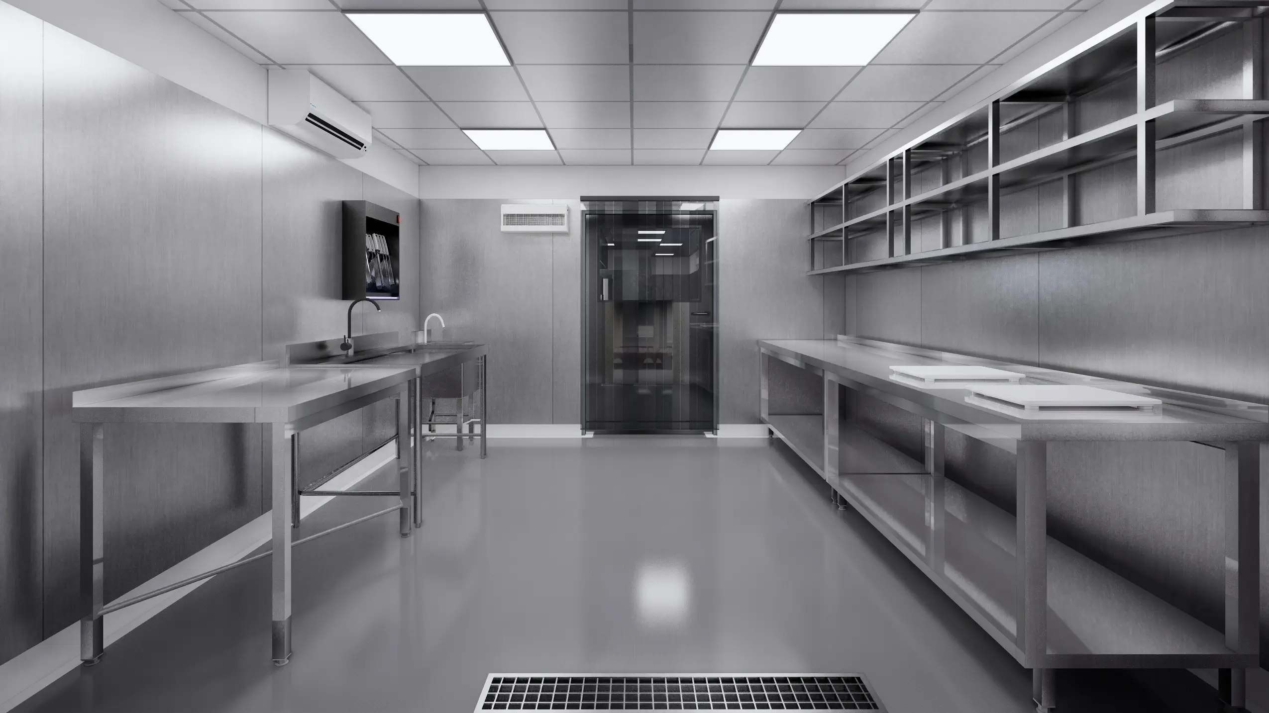 Bangun Dapur Catering Skala Besar dari Rangka Baja 13 Layout Dapur Catering Rangka Baja RapidFrame 10