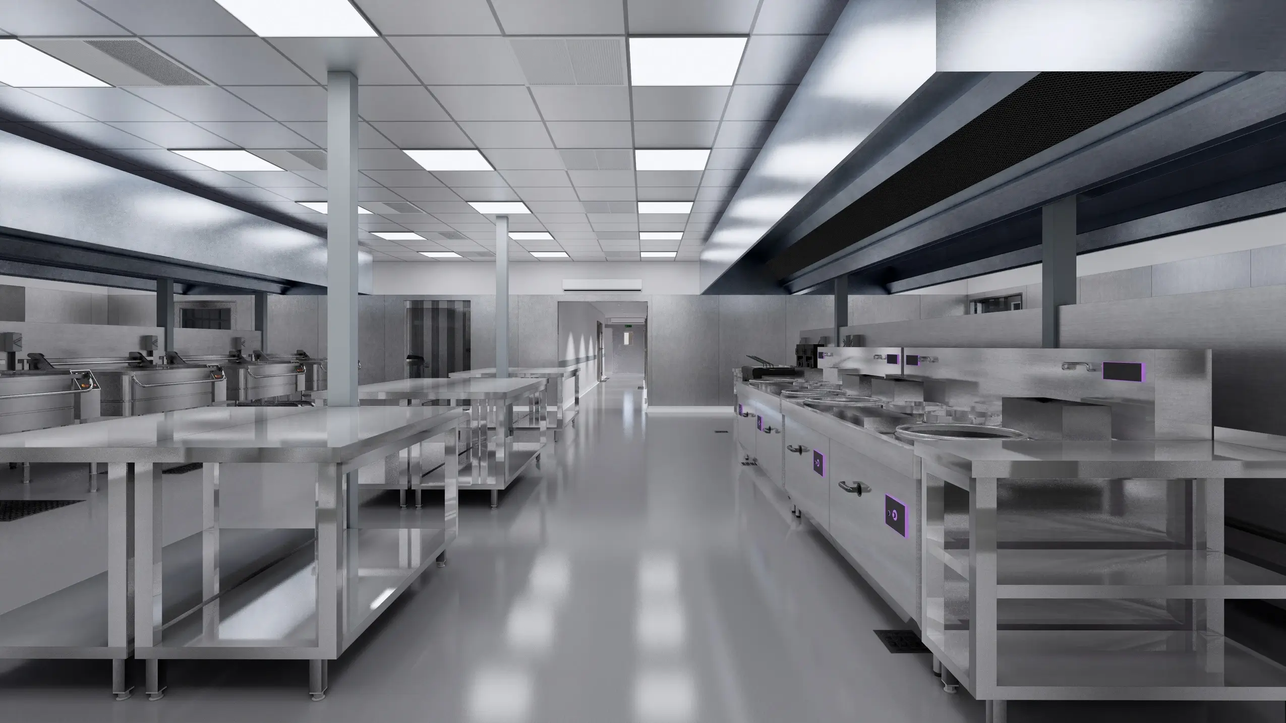 Bangun Dapur Catering Skala Besar dari Rangka Baja 7 Layout Dapur Catering Rangka Baja RapidFrame 4