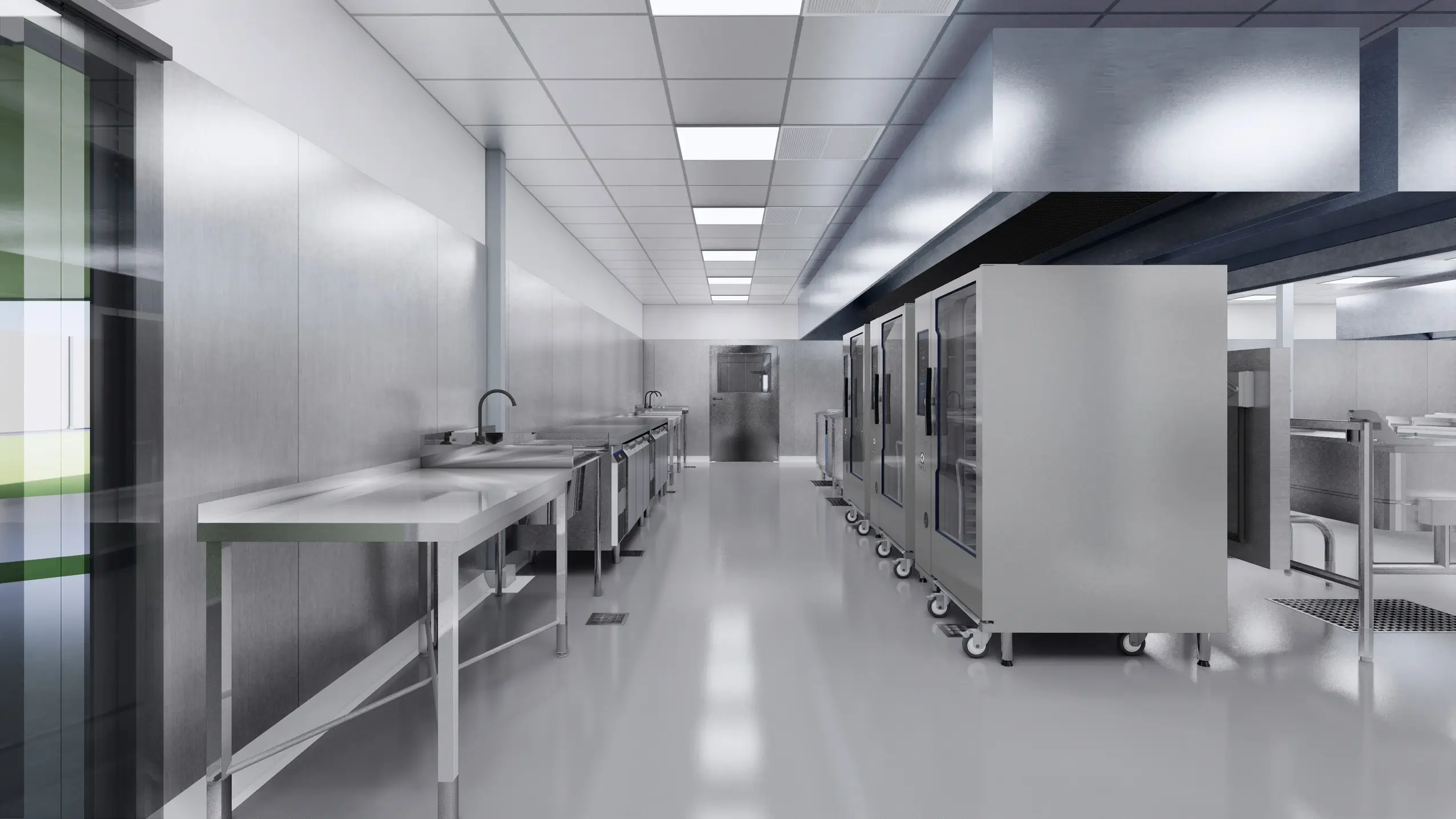 Bangun Dapur Catering Skala Besar dari Rangka Baja 9 Layout Dapur Catering Rangka Baja RapidFrame 6