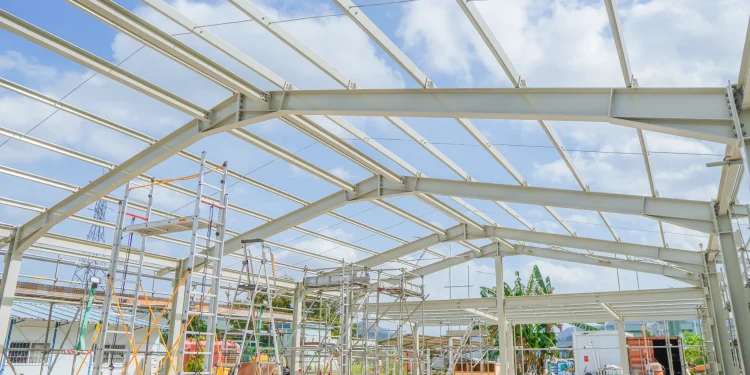 Desain Rumah Potong Ayam dengan Konstruksi Baja Portal Frame 5