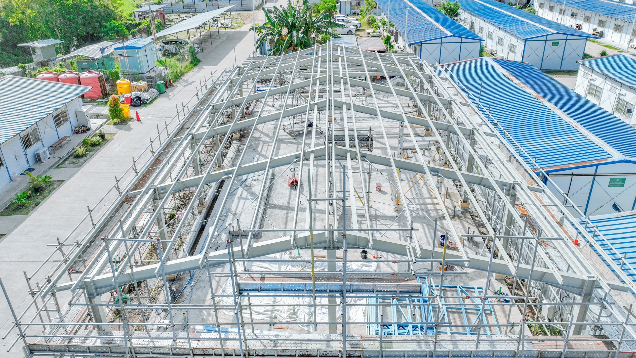 Portal Frame: Rangka Baja untuk Gudang, Pabrik, Rumah Potong 3 Portal Frame 3