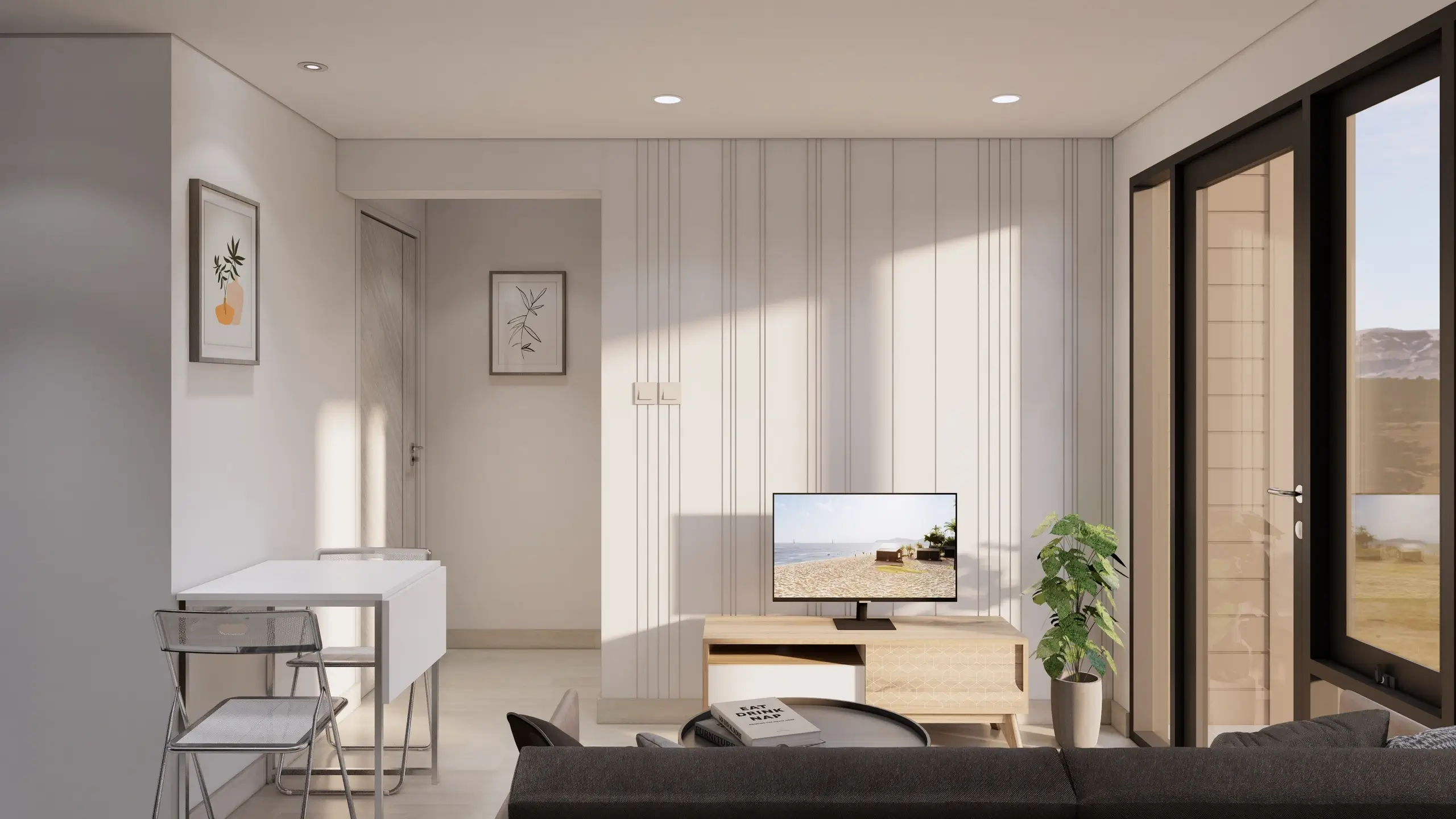 Desain Rumah Villa Minimalis Modern Konstruksi RapidFrame 3