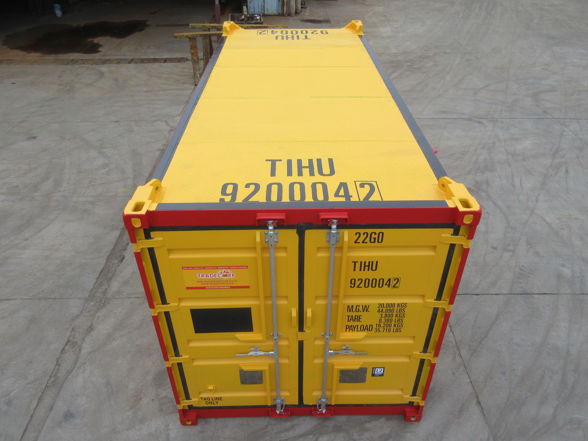 20ft DNV Container Model General Purpose: Fitur & Ukuran 11 20ft DNV Container Model General Purpose 10