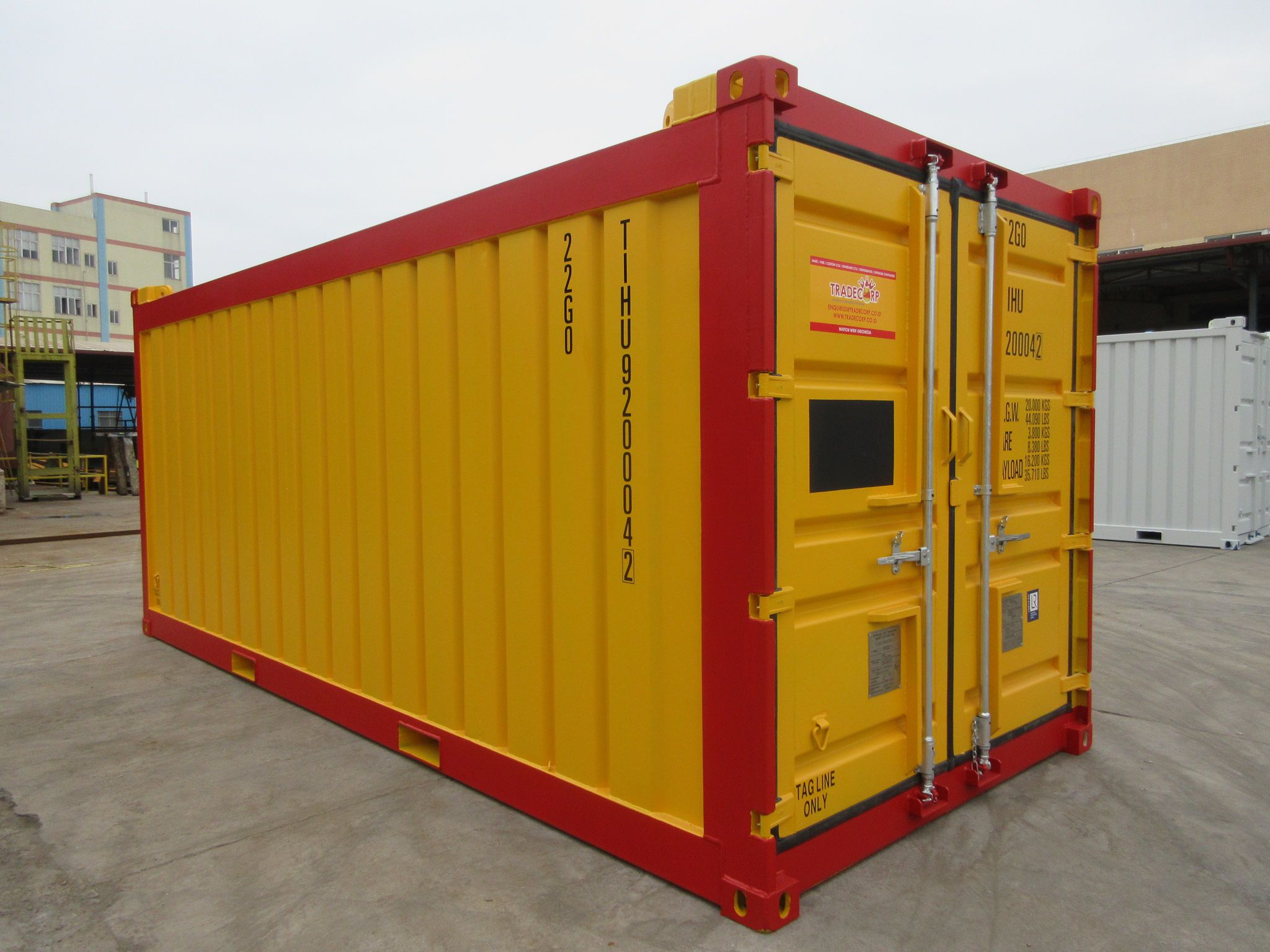 20ft DNV Container Model General Purpose: Fitur & Ukuran 8 20ft DNV Container Model General Purpose 7