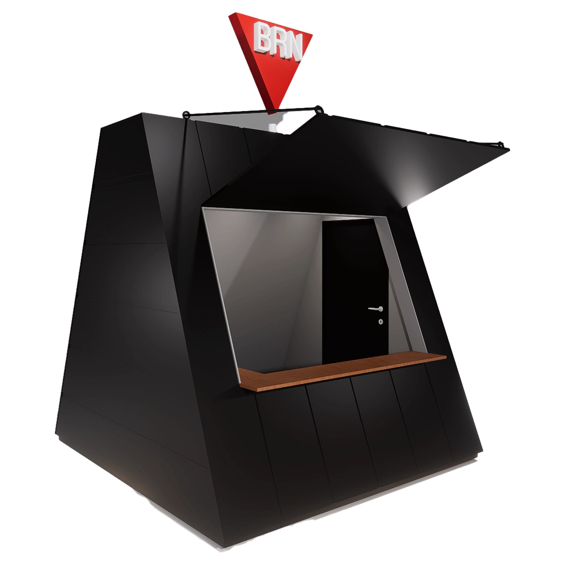 Desain Booth Tenant Jualan Konsep ModPOD 5 Desain Booth Tenant Jualan ModPOD Kiosk 2