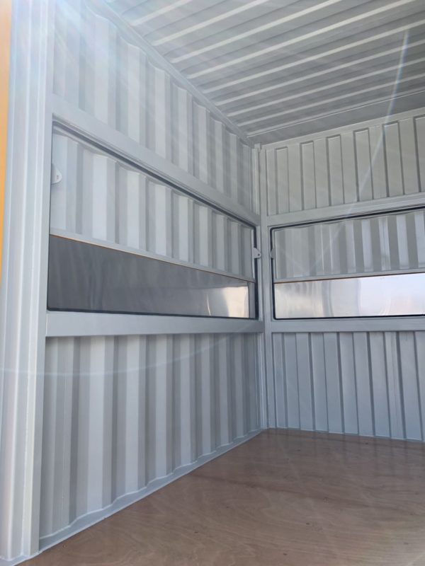 10' High Cube Cafe Container (Yellow)