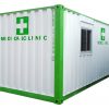 20' Clinic Container (White Green)