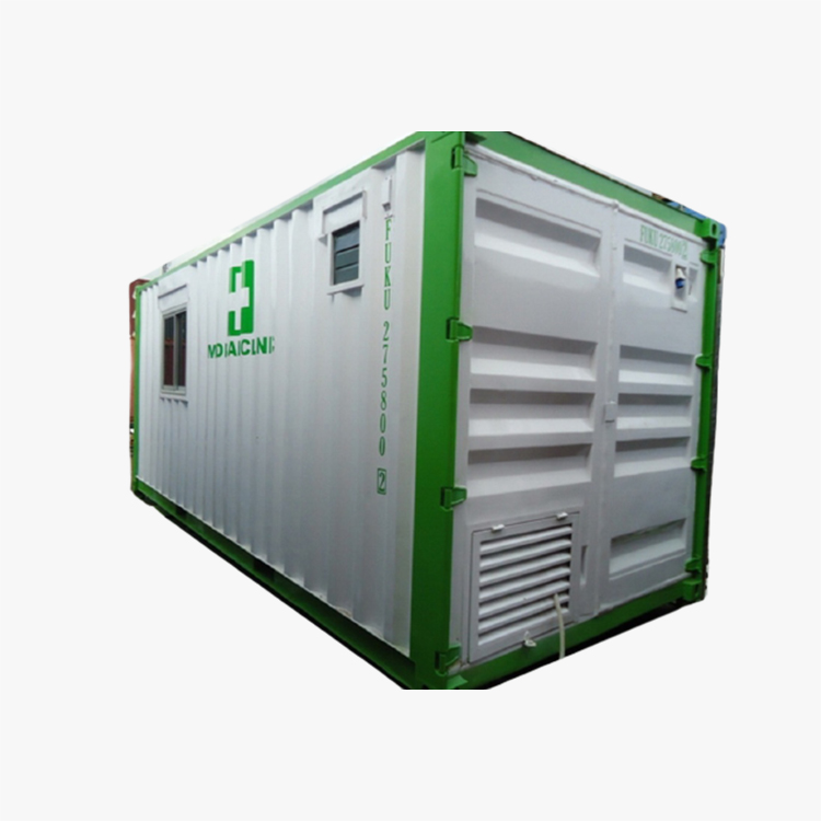 20' Clinic Container (White Green)