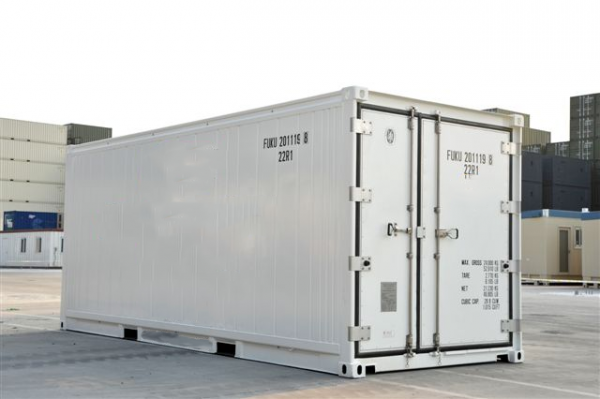 20' Easy Opening Door Refrigerated Container (White)