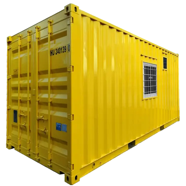 20 Feet Pantry Container (Yellow) Outdoor 2