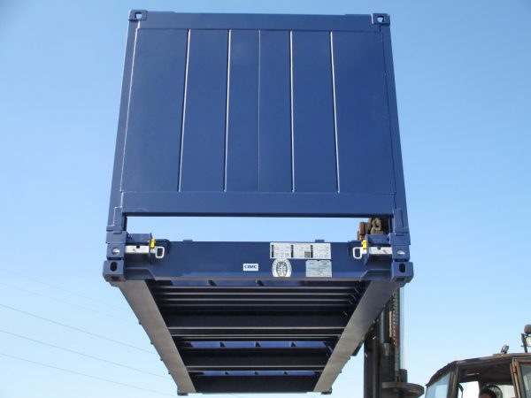 20' Flat Rack (Blue)