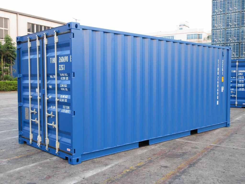 20’ General Purpose Shipping Container (Blue) Tradecorp