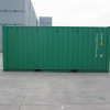 20 feet general purpose container High Cube Easy Opening view 45 derajat samping dan pintu belakang