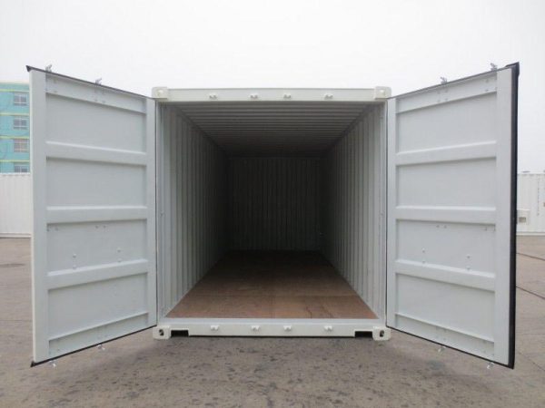 20’ General Purpose Shipping Container (White)