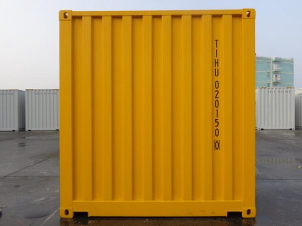 20' High Cube Side Opening Dangerous Goods Container (Yellow)