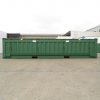 20′ Half Height Hard Top Container Single Door (Pine Green)