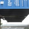 20′ Half Height Hard Top Container with No Door (Light Blue)