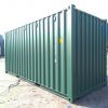 20′ High Cube Easy Opening Door Shipping Container (Pine Green)
