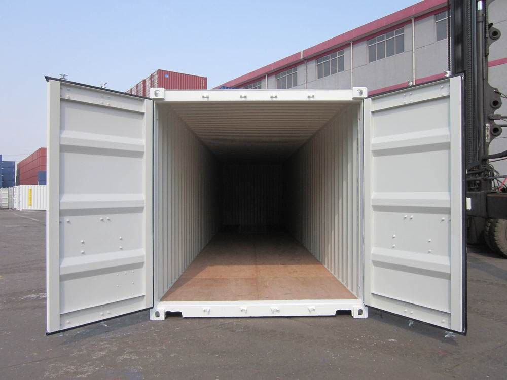 40' General Purpose Shipping Container (Pure White) Tradecorp