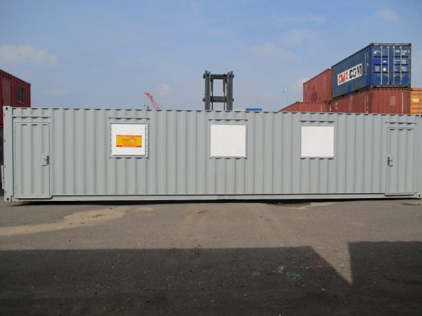 40' Office Container (Grey)