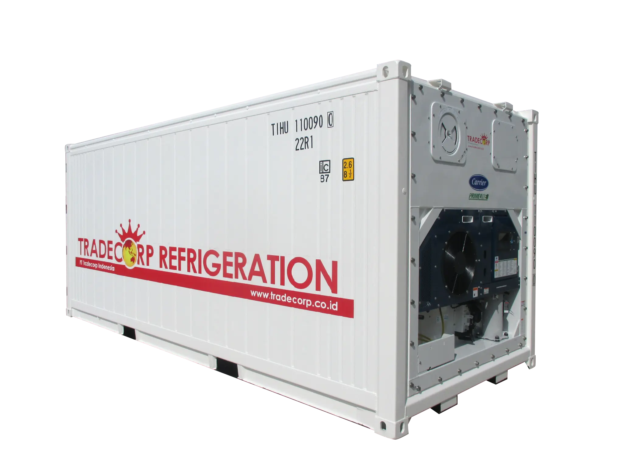 Blast Chiller Storage Container 10 Feet, 20 Feet, 40 Feet