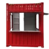 Cafe Container 10 Feet (Red) Outdoor