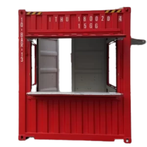 Cafe Container 10 Feet (Red) Outdoor