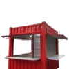 Cafe Container 10 Feet (Red) Outdoor