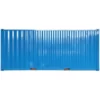 Office Container 2 Jendela Depan 20 Feet (Blue) Belakang