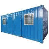 Office Container 2 Jendela Depan 20 Feet (Blue) Depan 3