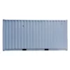 Office Container Jendela Depan dan Kiri 20 Feet (White) Belakang