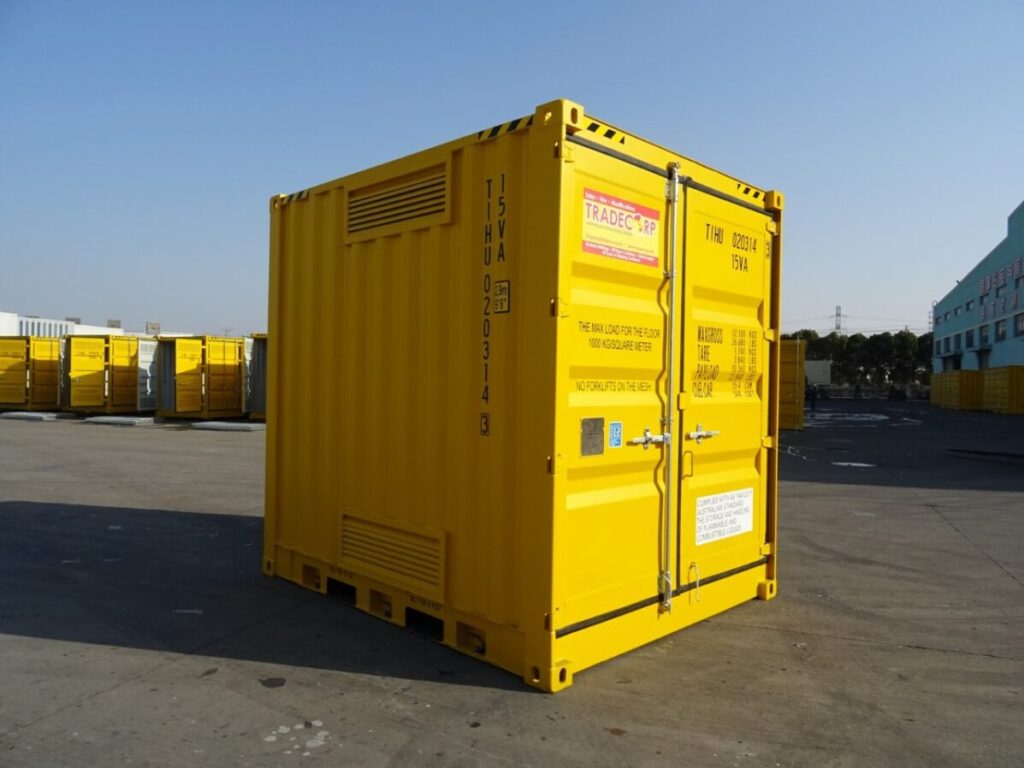 ventilated container