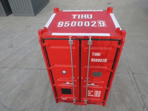 10,5’ Mini DNV Shipping Containers ( Red )