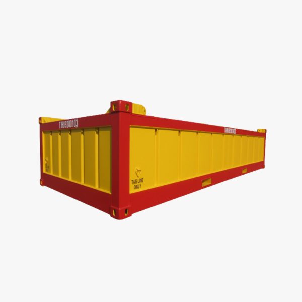 20’ Half Height DNV Shipping Container ( Yellow )