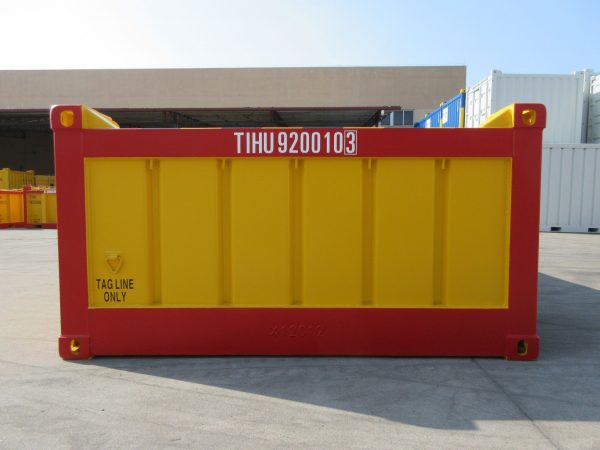 20’ Half Height DNV Shipping Container ( Yellow )