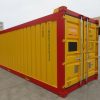 general purpose DNV shipping container ukuran 20 feet warna kuning